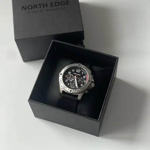 Мужские водостойкие наручные часы North Edge Profi - фото 6