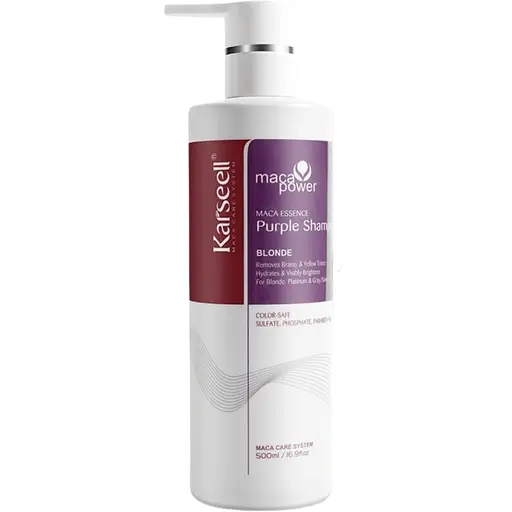 Шампунь Karseell Maca Power Neutralizing Violet Shampoo Blonde 500 мл
