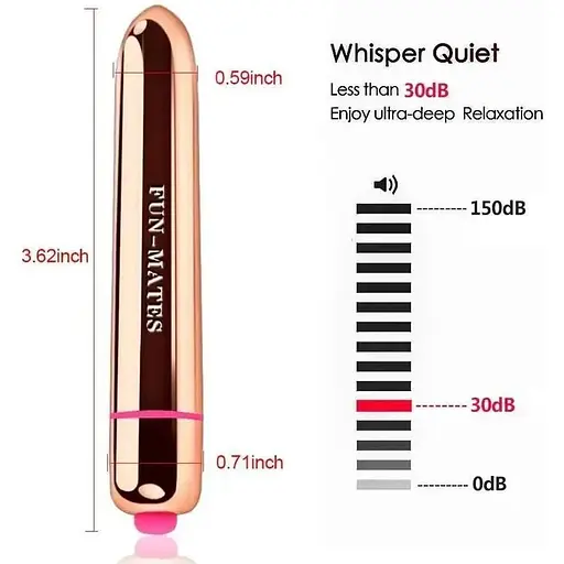 Міні-член у вигляді помади золотий, чорний - фото 3