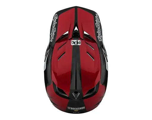 Велошолом Troy Lee Designs D4 Carbon Corsa Sram M Red (1106-139965003) - фото 3