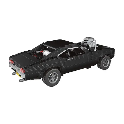 Конструктор дитячий Спортивний автомобіль Brick Set Black 1439 шт. - фото 5