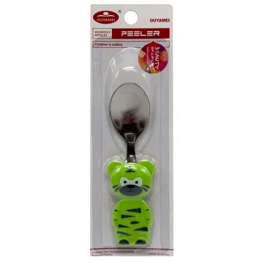 Детская ложка "Зайчик" MGZ-0105-10 металлическая 13 см