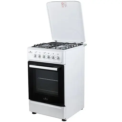 Плита комбінована Castle CPEG-50W (3+1) (біла) - фото 3