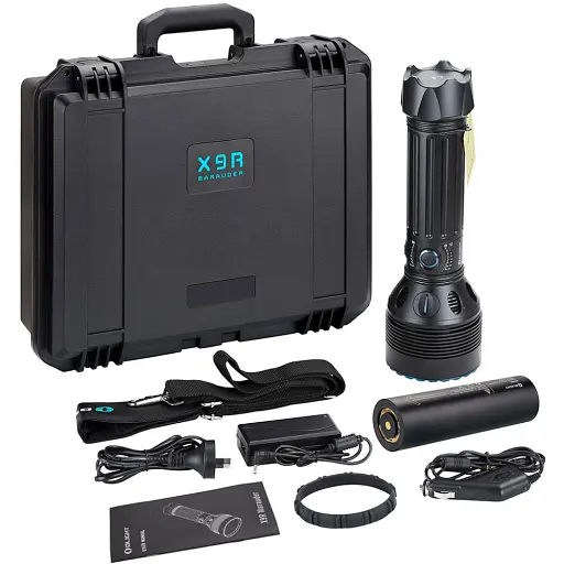 Фонарь Olight X9R Marauder Black - фото 9