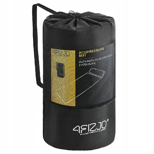 Коврик акупунктурный с валиком 4FIZJO Classic Mat XL Аппликатор Кузнецова Black/Gold (P-5907739315052) - фото 7