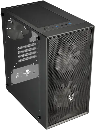 Корпус FSP CST130 Basic Black - фото 2