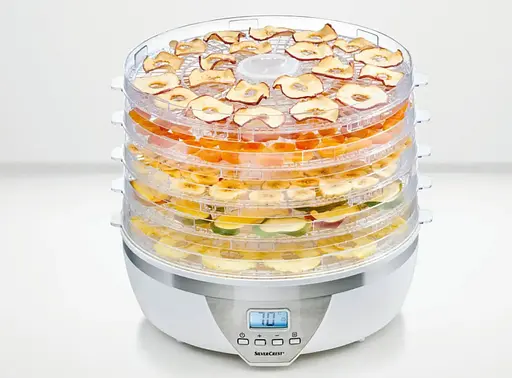 Сушилка для грибов овощей и фруктов и снеков Silver Crest SDA 350 A2 350 Вт - фото 2