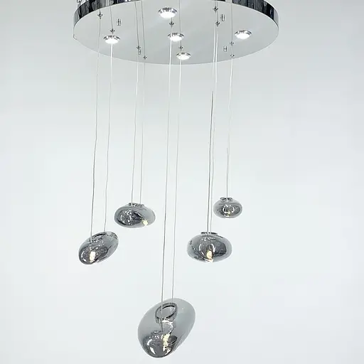 Потолочная люстра Water Drops Line.F S 17G-600 GR - фото 2