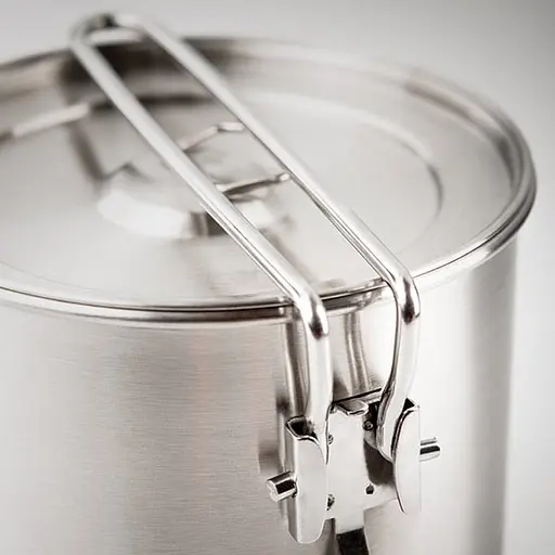 Кастрюля GSI Outdoors Glacier Stainless 1.1 л Boiler (1099-68190) - фото 5