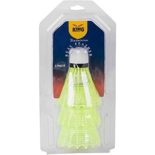 Воланчик для бадмінтону, 3 шт. (В асортименті)