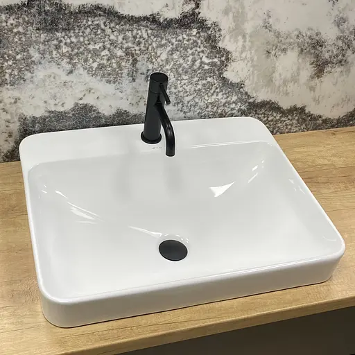 Умивальник VBI Sora white врізний VBI-018066, Білий - фото 3