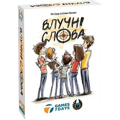 Карткова гра Games 7 Days Влучні слова G7D070UA 120 карток правила гри - фото 1
