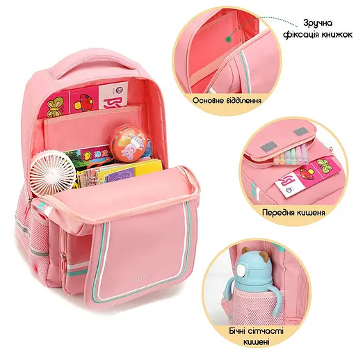 Рюкзак Tigernu T-B9037 15. 6"pink - фото 3