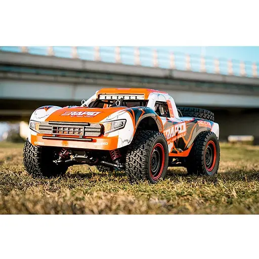 Машинка на радіокеруванні JJRC Q130-B Pro All-wheel Drive SUV Orange (119082) - фото 5