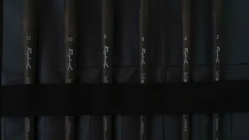 Набор кистей для акрикла Raphael Softacryl, 6 шт. - фото 7