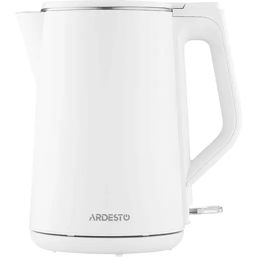 Ardesto Электрочайник EKL-X50 1.5 л 2200 Вт двойные стенки Strix контроль белый