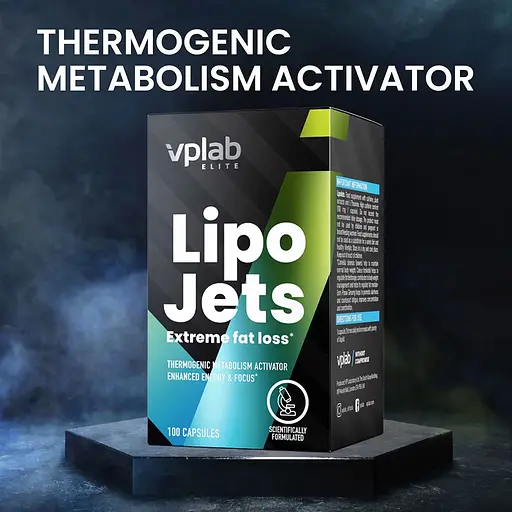 Жироспалювач VPLab Lipo Jets 100 капсул - фото 5