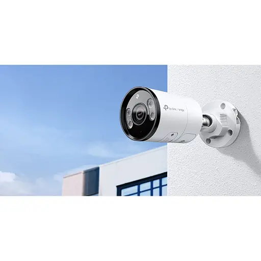 IP-камера TP-Link VIGI C345-2.8, PoE, 4Мп, 2.8мм, H265+, IP66, Bullet, кольорове нічне бачення, зовнішня - фото 3