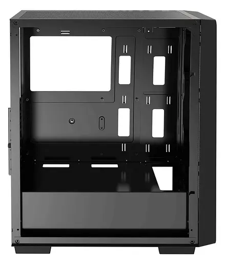 Корпус OCYPUS GAMMA C60 Black (GAMMA-C60-BKG000XX-GL) без блока питания - фото 9