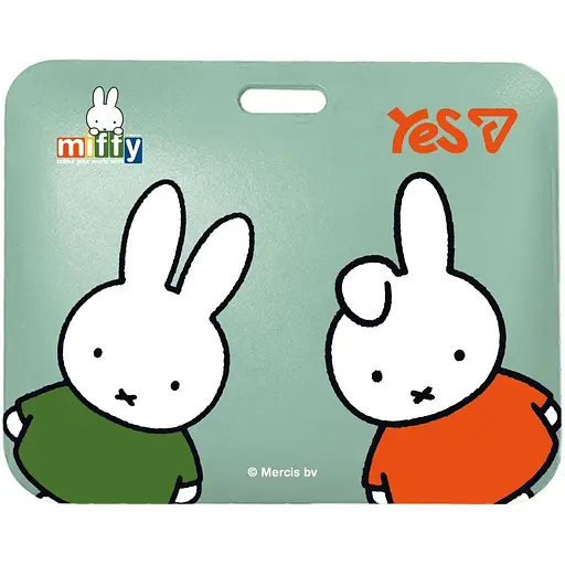 Бейдж без ленты горизонтальный Yes Miffy слайдер (940400) - фото 2