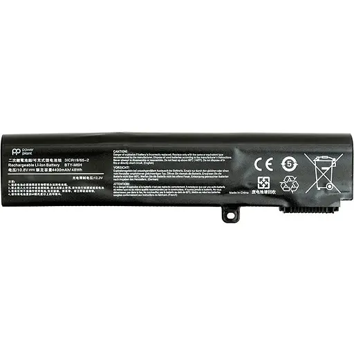 Акумулятор PowerPlant для ноутбуків MSI GE72VR Series (BTY-M6H) 10.8V 4400mAh
