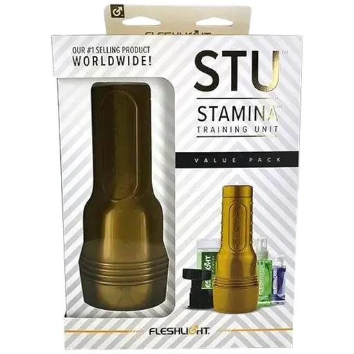 Мастурбатор Fleshlight STU Value Pack: присоска, мастило, чистяче та відновлююче