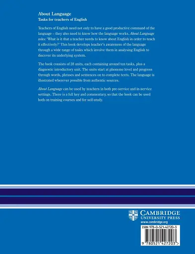 About Language. Tasks for Teachers of English - фото 2