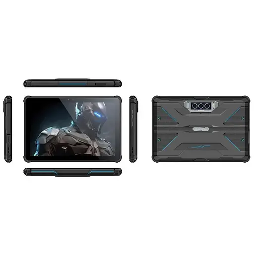 Планшет Oukitel RT7 4G TITAN 10.1` FHD+ /8GB/256GB/MT8788/ 32000mAh/ 48+32Мп /IP69K / LTE Blue - фото 4