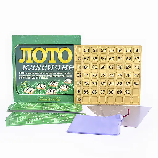 Настільна гра Лото класичне Arial 910046 укр. мовою - фото 2