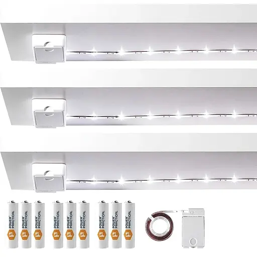 POWER PRACTICAL Luminoodle під освітленням шафи світлодіодна стрічка підсвітка для полиць кухонних шаф