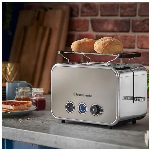 Тостер Russell Hobbs Distinctions 2-Slice Titanium 26432-56 - фото 2