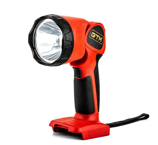 Набір акумуляторного інструменту GTM 18V шурупокрут DS18/40P, лобзик JS18/65, ліхтар FLС18/1500 + 2 АКБ і ЗП - фото 4