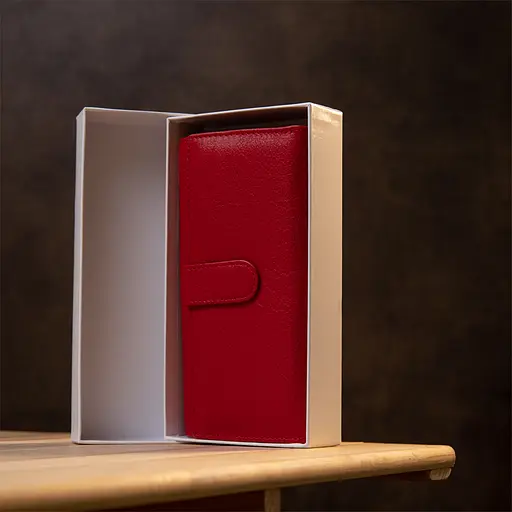 Кожаный женский кошелек ST Leather 19х10х3 см acs0018203 - фото 10