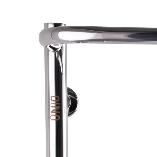 Водяна рушникосушка Unio LS W 600-400-4 Драбинка Скоба, Хром - фото 5