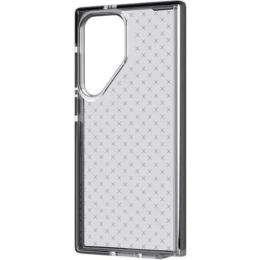 Оригинальный противоударный силиконовый Tech21 Evo Check для Samsung Galaxy S23 Ultra (6.8") Black (T21-10102)