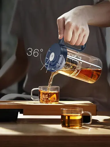 Чайник-заварник Bonston «Магнето», 500 мл - Синий - фото 5