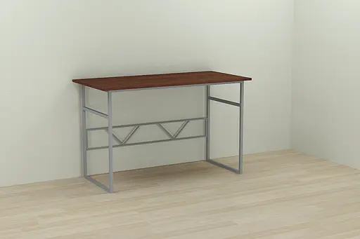 Компьютерный стол Ferrum-decor Райан 75x100x70 серый ДСП Венге 16мм (FRD-106030)