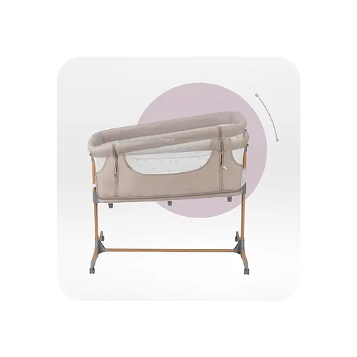 Ліжечко дитяче прямокутне MoMI Smart Bed 4in1 Beige (ŁÓŻE00001) - фото 10
