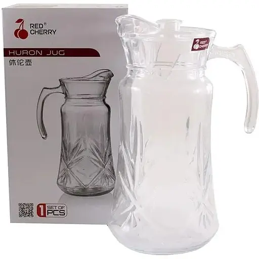 Кувшин Rista стеклянный с крышкой 1.8 л XMK01-8