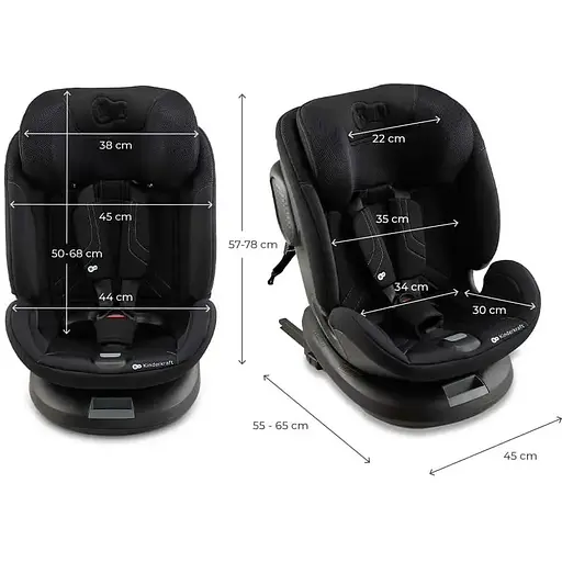 Автокрісло Kinderkraft Xpedition 3 i-Size Black (KCXPED03BLK0000) - фото 12