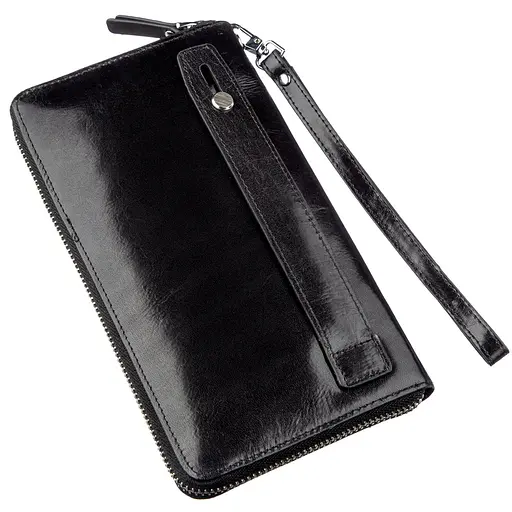 Чоловічий шкіряний гаманець Boston 10х20 см acs0015955 - фото 2