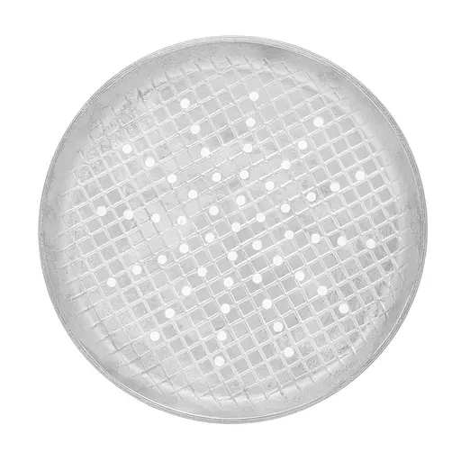 Форма перфорована для випікання піци з литого алюмінію Ø 21 см, Полімет Сірий 85644 - фото 6