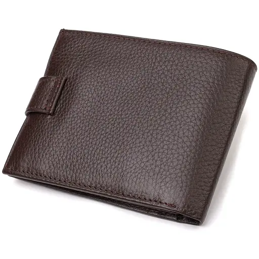 Мужской кожаный кошелек Canpellini 12.2х9.5х2 см acs0025583 - фото 2