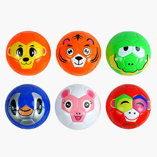 М’яч футбольний, C44740, 100 г, матеріал PVC, балон гумовий, розмір №2 (В асортименті) - фото 2