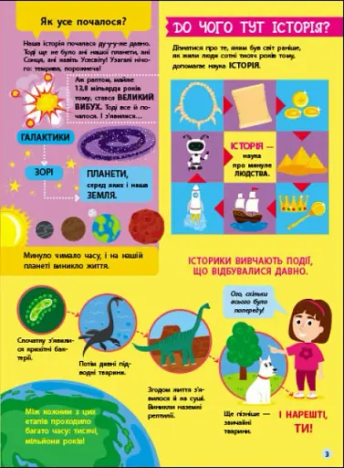Дітям про науку. Історія - фото 3