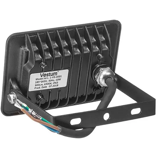 Прожектор Vestum 1-VS-3001 светодиодный 10W 900Лм 6500K 185-265V IP65  - фото 3