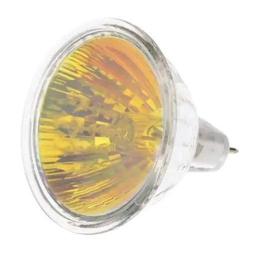 Лампа Brille галогенна 20W GU5.3 MR16 Yellow 12V