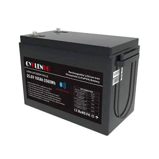 Аккумуляторная батарея литий-железо-фосфатная 25.6В 100Ач Cyclen 25.6V 100AH LiFePo4 (подогрев/Bluetooth) (44-00089)