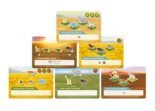 Настільна гра Geekach Games Дика природа. Серенгеті (Wild: Serengeti) (укр.) (GKCH056WS) - фото 3