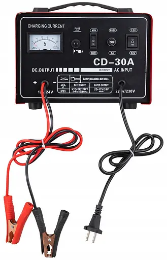 Зарядний пристрій AGM Heckermann CD-50A 12В/24В - фото 9